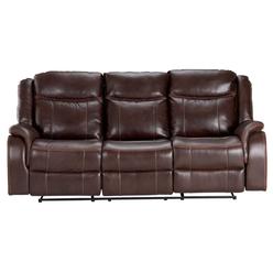 Dual Recliner Sofa With Console From