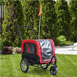 Aosom elite discount pet bike trailer