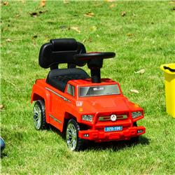212 Main 370-196RD Aosom Kids Ride-On Push Car SUV Style Sliding Walking Car for Toddle&#44; Red