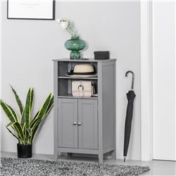 212 Main 834-311V80 Kleankin Floor Bathroom Cabinet&#44; Grey