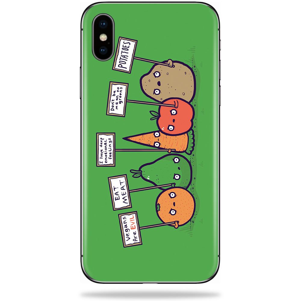 MightySkins APIPHXS-I Hate Vegans Skin for Apple iPhone XS - I Hate Vegans