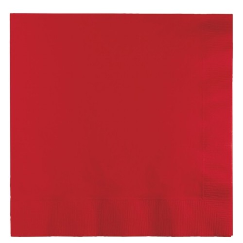 HOFFMASTER Group 523548 Lunch Napkins&#44; Classic Red - 20 per Case - Case of 12