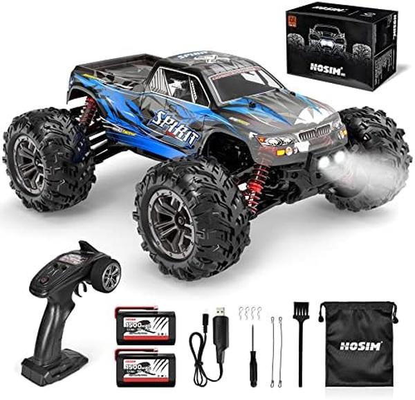 UNO1RC MC33420 1-16 Scale 36 Plus KPH All Terrain Race Car&#44; 4WD Waterproof High Speed Electric Toy Off Road Race Monster Truck Vehi