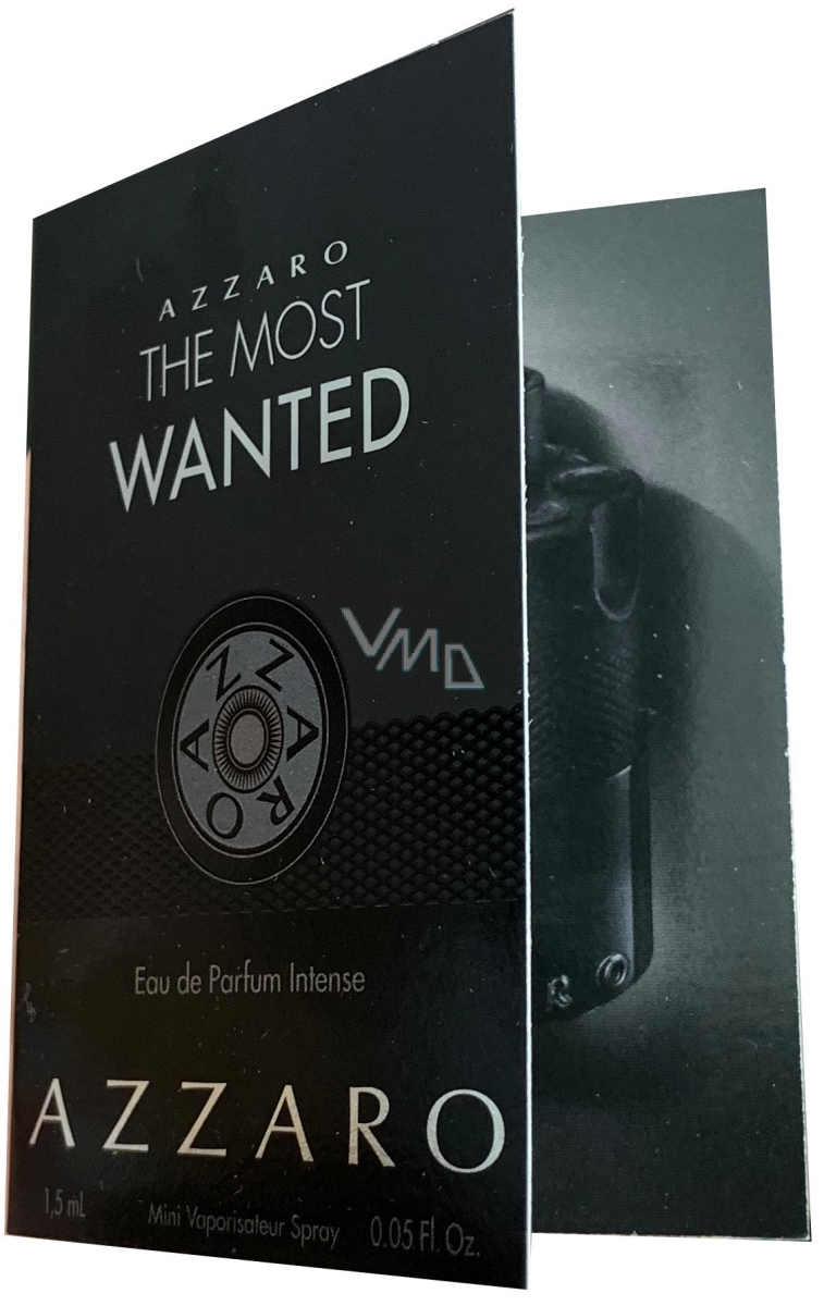 Azzaro 471103 1.5 ml Azzaro the Most Wanted Vial Eau De Parfum Intense Spray for Mens