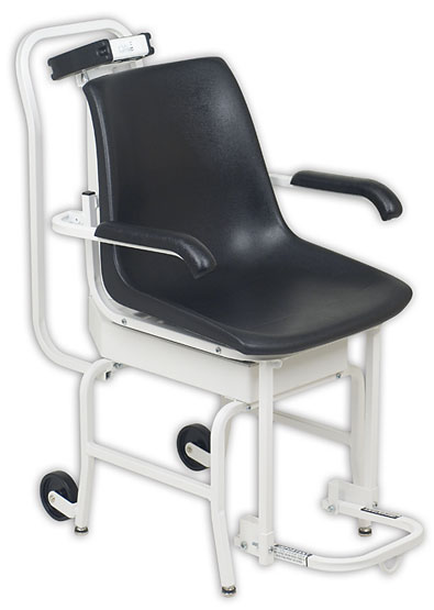 Cardinal Scale Manufacturing Company Cardinal Scale-Detecto 6475 Chair Scale Digital 400 Lb X .2 Lb- 180 Kg X .1 Kg Lift Away Arms and Foot Rests