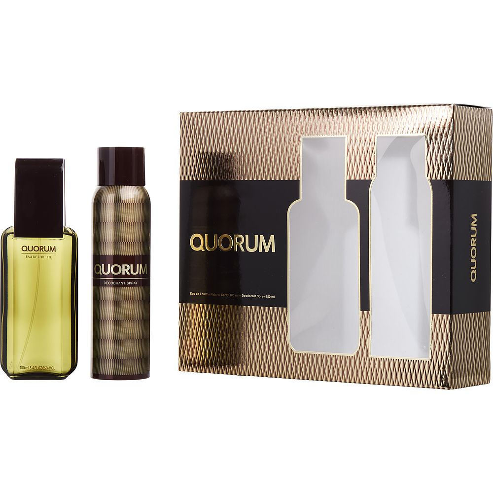 Antonio Puig 212580 Quorum Fragrance Gift Set for Mens