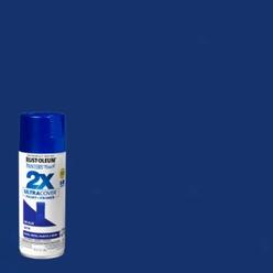 Rust-Oleum 223523 12 oz Painters Touch 2x Ink Blue Satin Spray Paint&#44; Pack of 6