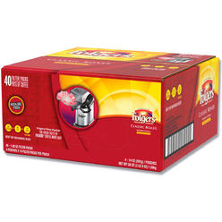 Folgers B2349088 1.4 oz Coffee Classic Roast Filter Packs - 40 per Case
