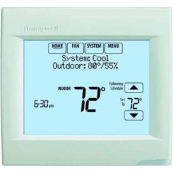 Resideo B921337 VisionPRO 8000 Thermostat with Redlink 1H & 1C Heat Pump or 1H & 1C Conventional&#44; White