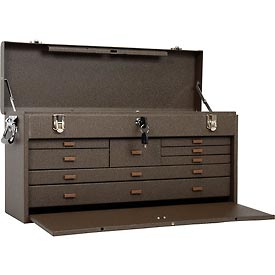 Kennedy Manufacturing B211555 26 in. 8-Drawer Machinists Chest - Brown