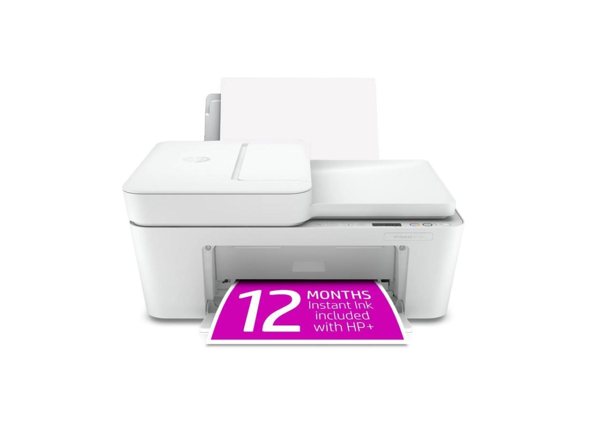 HP 2A9U0A-1H5 DeskJet 4175e All-in-One Wireless Color Inkjet Printer with 12 Months Instant Ink Included with HP Plus
