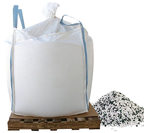 Bare Ground CCPSG-2000 2000 lbs Skidded Super Sack of Calcium Chloride Pellets with Traction Granules