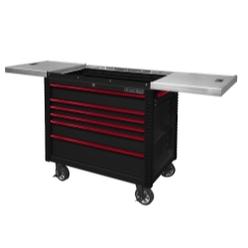 Extreme Tools EXTEX4106TCSRDBK 41 in. 6 Drawer Slide Top Tool Cart - Red