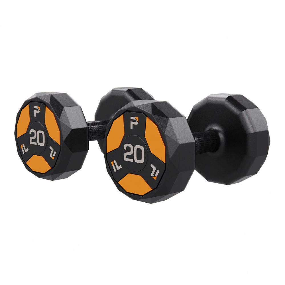 Oncore Power Systems Inc. Power Systems 56501 5 lbs Urethane Cardio  Dumbbell - Set of 2