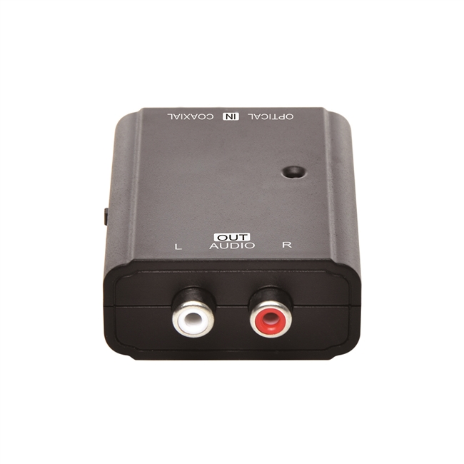 Abacus Toslink or Coaxial to Analog RAC L-R Audio Converter