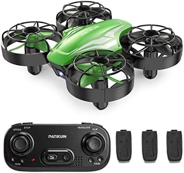BrainBoosters Drone for Kids & Beginners&#44; Remote Control Helicopter Quadcopter&#44; Green