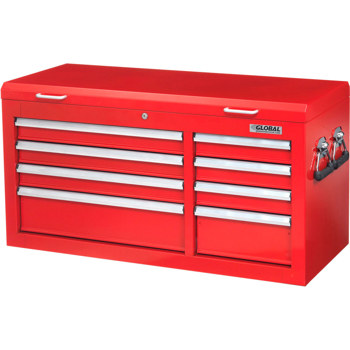 Cromo 8 Drawer Red Tool Chest - 41.37 x 17.93 x 22.25 in.