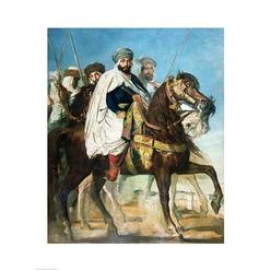 H2H Theodore Chasseriau Ali Ben Ahmed 18.00 x 24.00 Poster Print