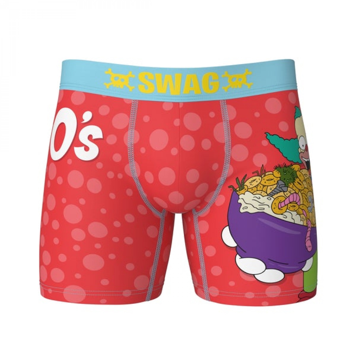 HQ Styles 847051-ge-40-42 The Krusty-OS Cereal Swag Boxer Briefs
