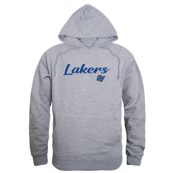 FinalFan Men Grand Valley State Lakers Script Hoodie Heather