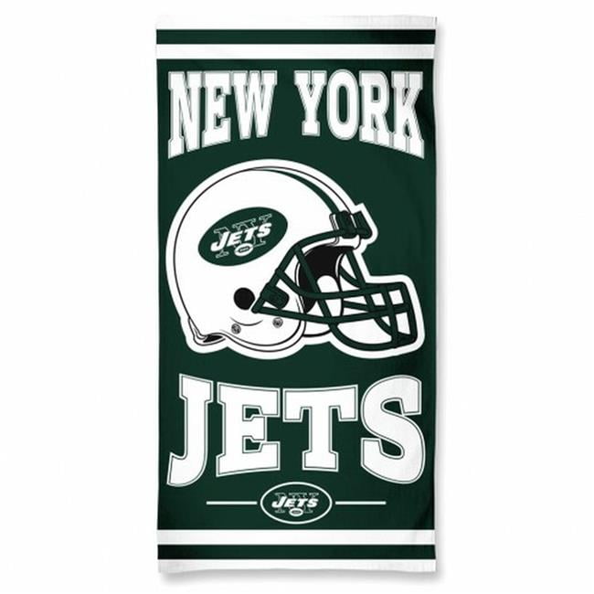 Signed and Sealed 30 x 60 in. New York Jets Beach Style Towel