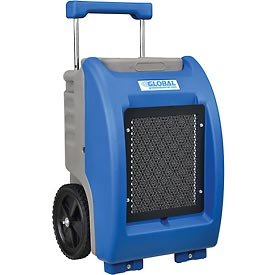 Medmaster Dehumidifier Commercial Grade Refrigeration 200 Pints a Day Dehumidification with Water Pump - Blue