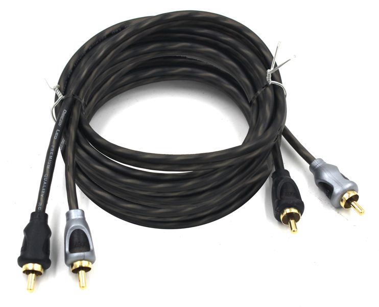 Pulse Radar Deejay LED 20 ft. RCA to RCA Cooper Cable