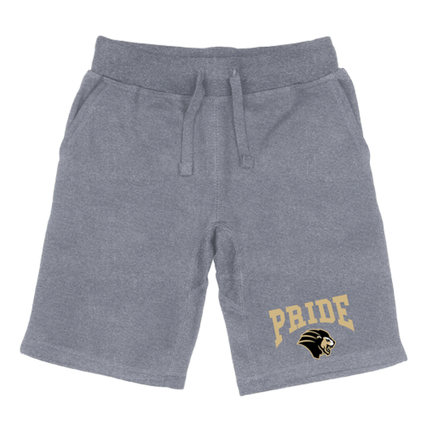 FinalFan Purdue University Northwest Lion Premium Shorts&#44; Heather Grey - Large
