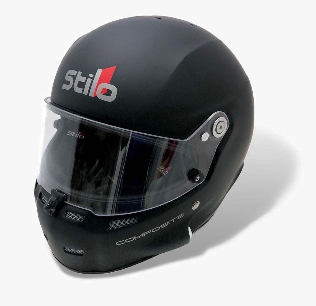 Geared2Golf ST5 GT Composite Flat Black Racing Helmet - 2XL