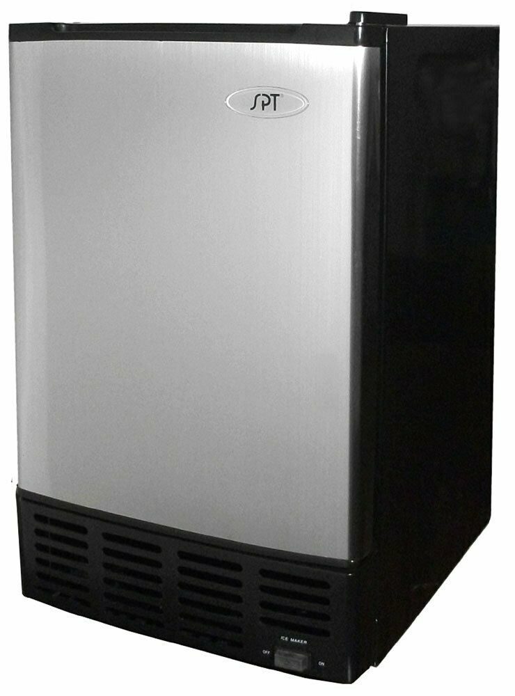 Forraje Sunpentown Under Counter Ice Maker with Stainless Steel Door