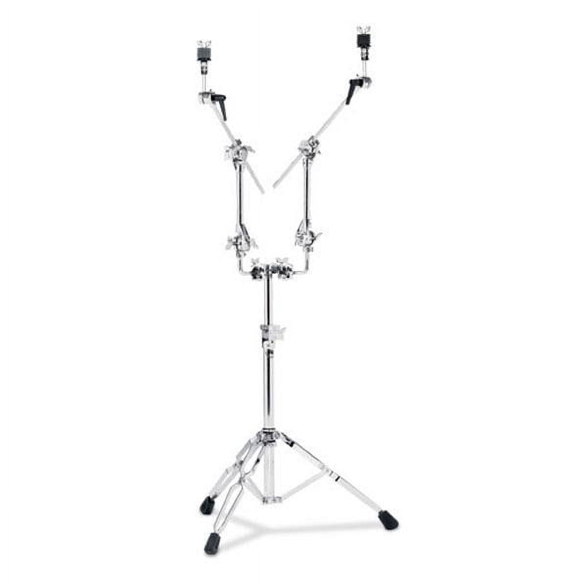 Evolve Heavy Duty Double Cymbal Stand - Chrome
