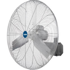 Cromo 30 in. 9600 CFM&#44; 0.33 HP Washdown Rated Stainless Steel Wall Mounted Fan