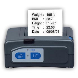 ProPlus Cardinal Scale-Detecto  Portable Ticket Printer - Black