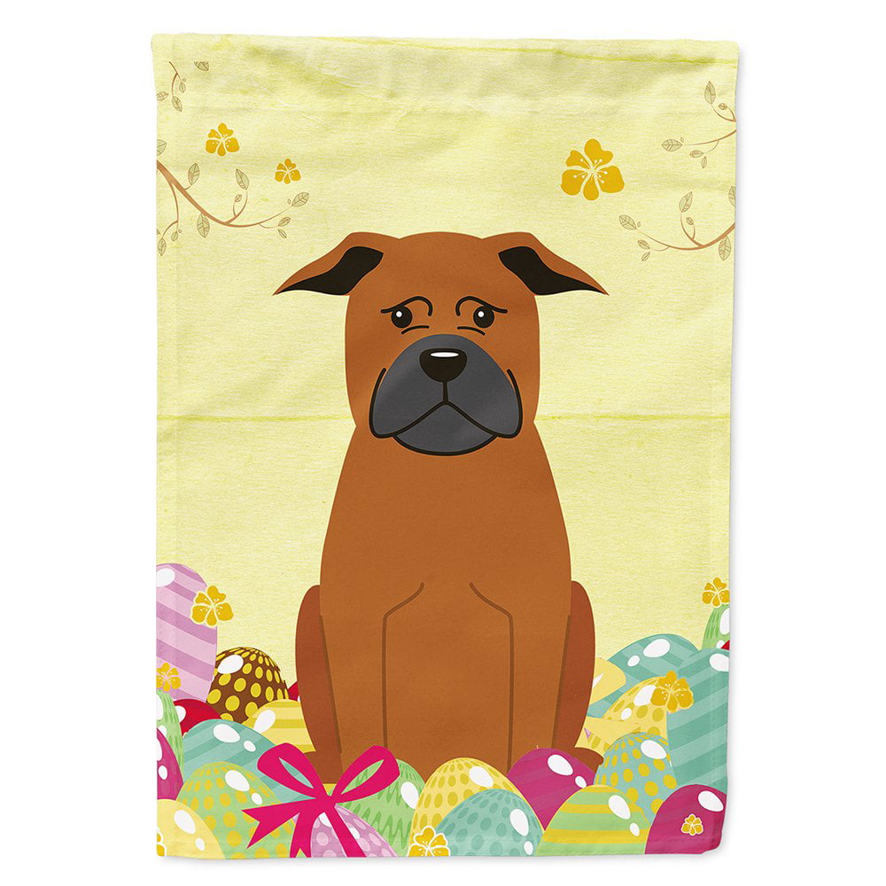 PatioPlus Easter Eggs Chinese Chongqing Dog Flag Canvas House Size