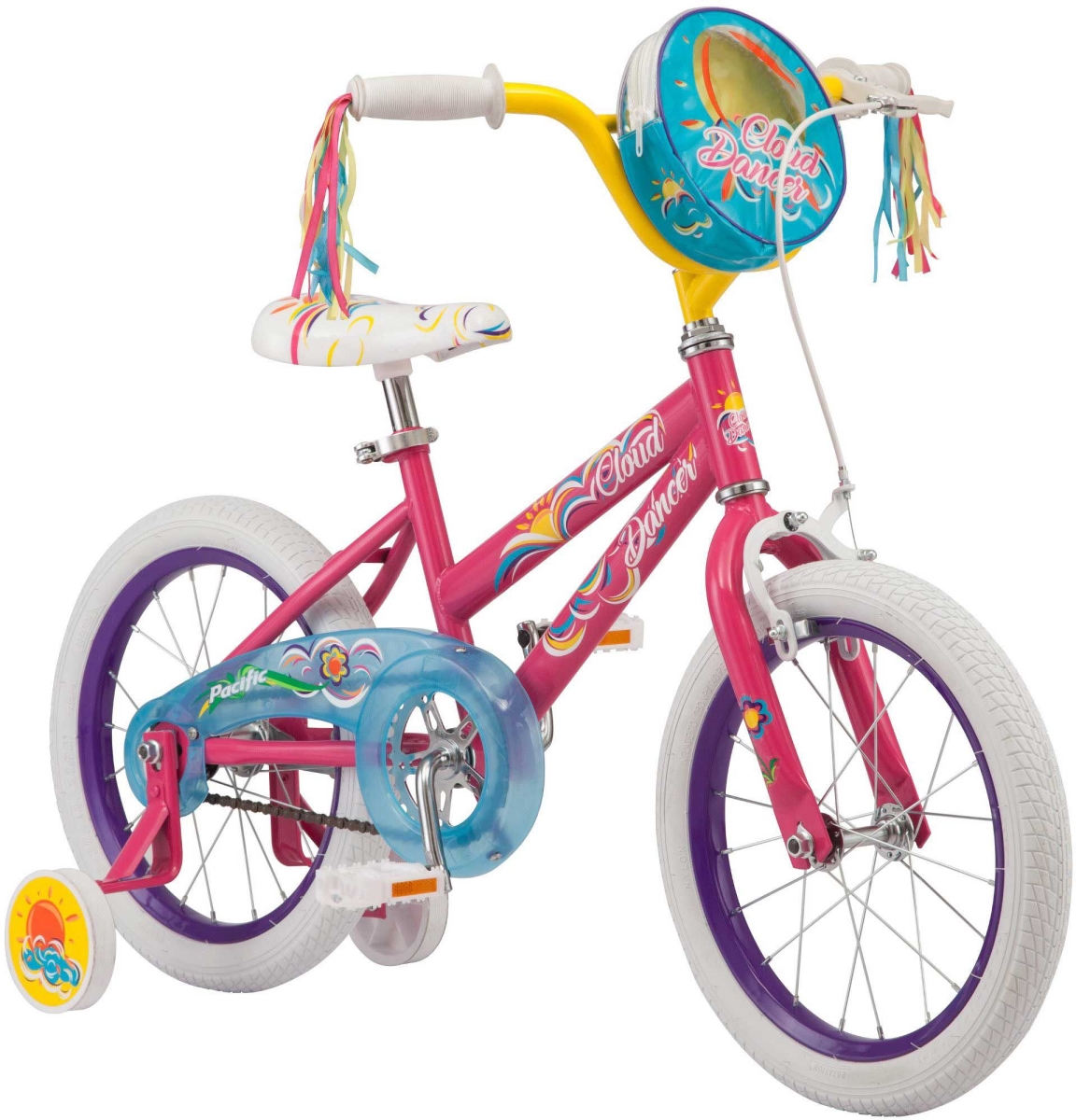 Safety 1st 16 in. Girls Pacific Cloud Dancer Bike&#44; Pink