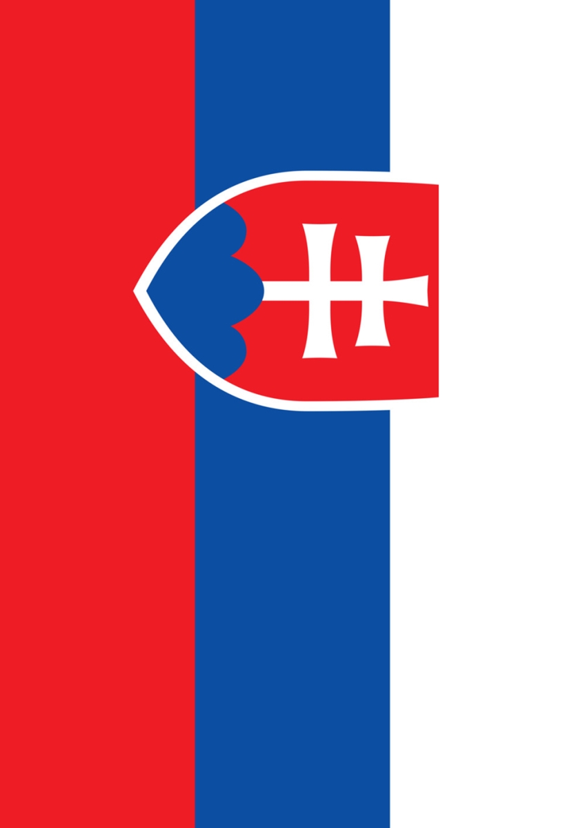 Heat Wave Flag of Slovakia House Flag