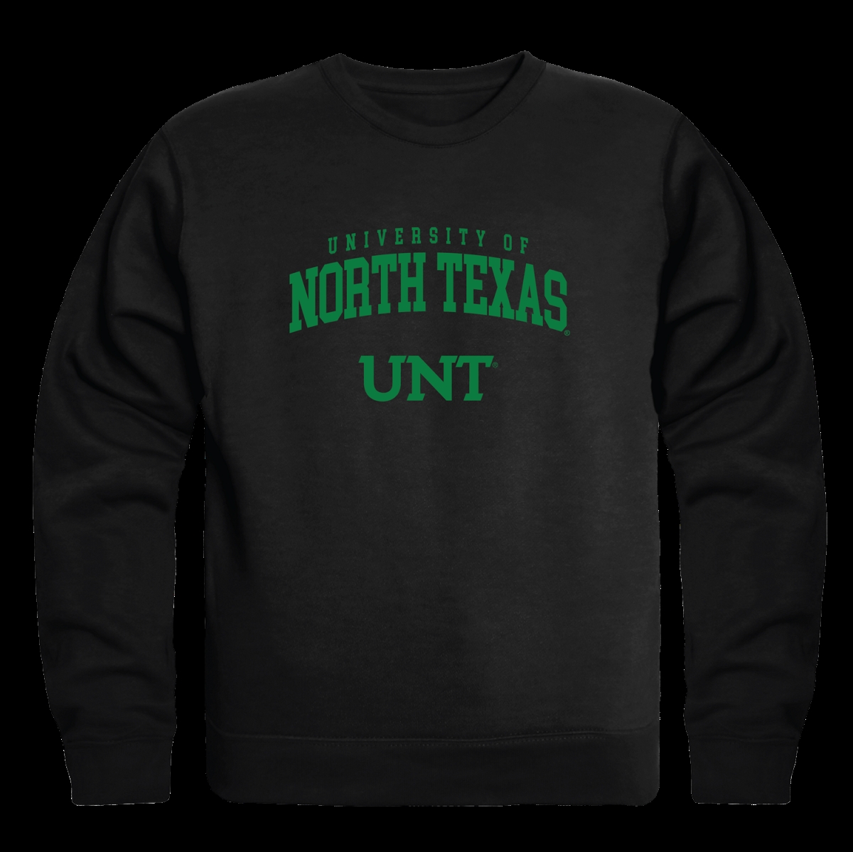 FinalFan University of North Texas Mean Green Seal Crewneck