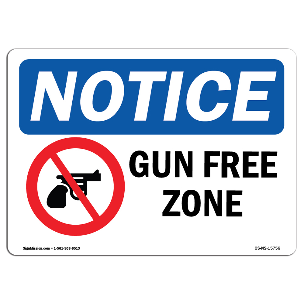 amistad-notice-gun-free-zone-osha-decal-sign