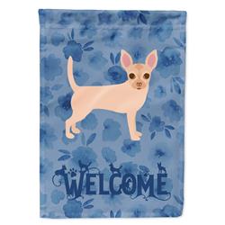 PatioPlus 28 x 0.01 x 40 in. Chihuahua No.1 Welcome Flag Canvas House Size