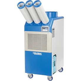 Cromo Portable Air Conditioner 2.5 Ton with Cold Air Nozzles 29&#44;000 BTU&#44; 208-230V