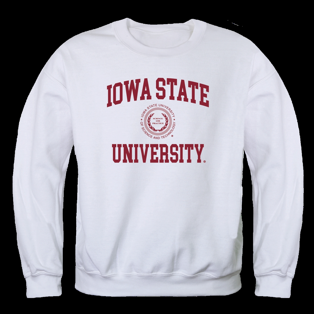 White iowa state on sale sweatshirt