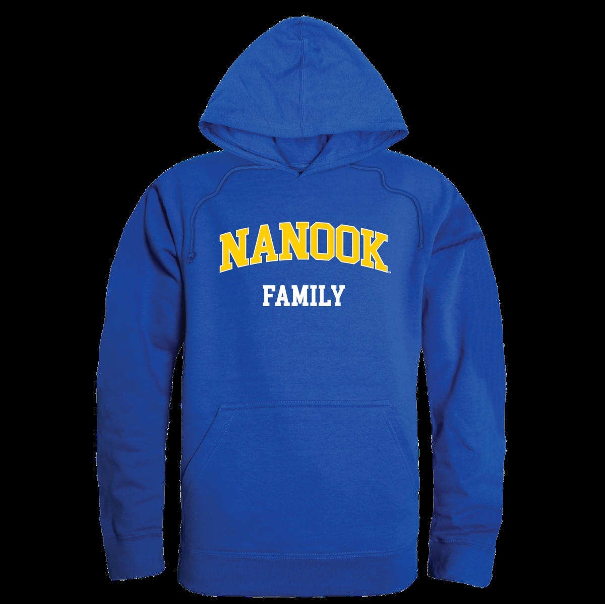 FinalFan University of Alaska Fairbanks Nanooks Family Hoodie&#44; Royal - Extra Large