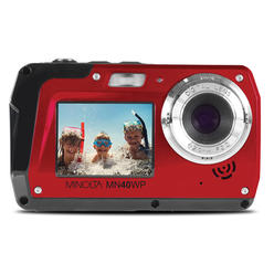 EZGeneration 48 MP Waterproof Digital Camera&#44; Red