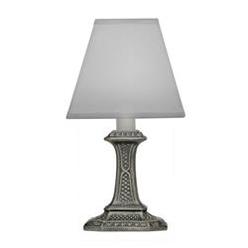 Aptitud 3 x 5 x 4 in. New Electric Candle Table Lamps&#44; Charcoal