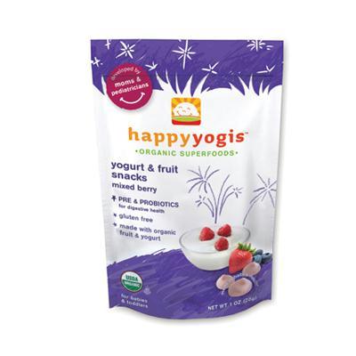 secret recipe Happy Yogi Mixed Berry Yogurt Snacks - 8x1 Oz