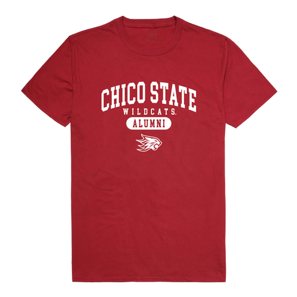 FinalFan Men Cal State Chico Wildcats Alumni T-Shirt&#44; Cardinal Red 2 - Large