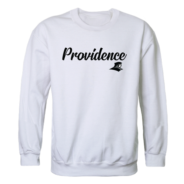 FinalFan Providence College Mens Script Crewneck T-Shirt&#44; White - Large