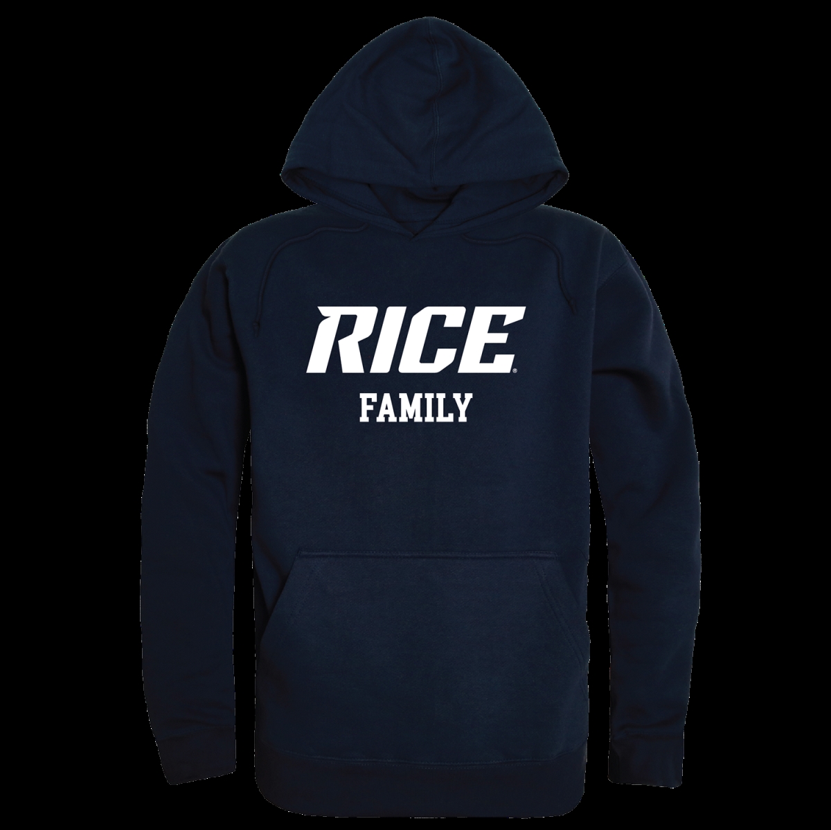 FinalFan Rice University Owls Family Hoodie&#44; Navy - Large