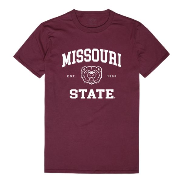 FinalFan Missouri State University Bears Seal College T-Shirt&#44; Maroon - Small