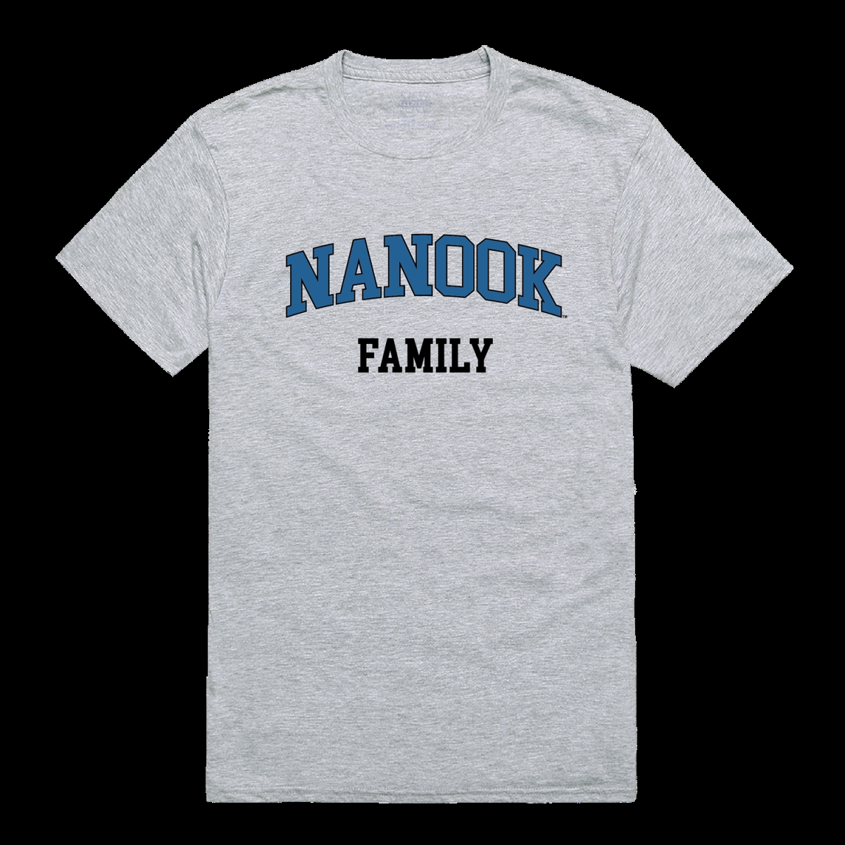 FinalFan University of Alaska Fairbanks Nanooks Family T-Shirt&#44; Heather Grey - Extra Large